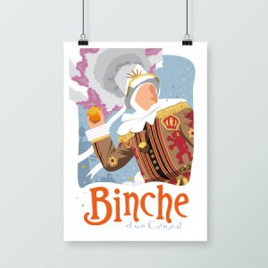 Affiche rétro - Binche